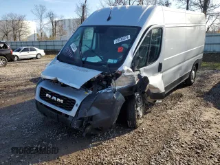 2022 Ram ProMaster Cargo with VIN 3C6LRVDG8NE101302, listed as a Copart auction lot 78236874 with 31,806 mi miles and Salvage Title. Bid and sale history available at carsss.com. Image 1.