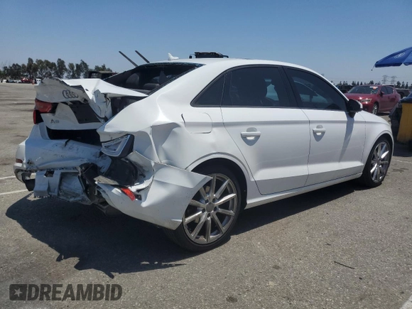 2016 Audi A3 Premium z VIN WAUA7GFF9G1063409, wystawiony jako Copart lot #59801695 z przebiegiem 134 286 mil mil oraz Czysty tytuł • Clean title. Historia ofert i sprzedaży dostępna na DreamBid. Obrazek 3.