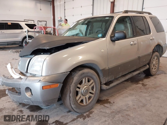 2005 Mercury Mountaineer Convenience z VIN 4M2ZU86E35UJ14209, wystawiony jako IAAI lot #42172836 z przebiegiem 216 964 mil mil oraz . Historia ofert i sprzedaży dostępna na DreamBid. Obrazek 2.