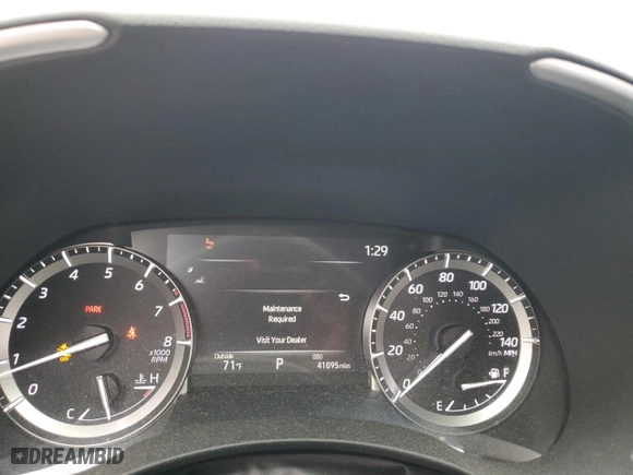 2022 Toyota Highlander XSE with VIN 5TDLZRAHXNS123496, listed as a Copart auction lot 79821694 with 41,095 mi miles and Salvage Title. Bid and sale history available at carsss.com. Image 9.