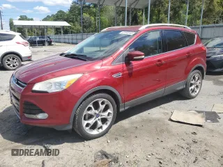 2014 Ford Escape Titanium with VIN 1FMCU0JXXEUD13856, listed as a Copart auction lot 52450165 with 116,183 mi miles and Clean Title. Bid and sale history available at carsss.com. Image 1.