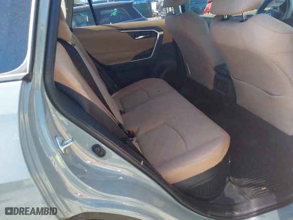 2022 Toyota RAV4 Hybrid XLE with VIN JTMRWRFVXND143454, listed as a IAAI auction lot 41702292 with 25,455 mi miles. Bid and sale history available at carsss.com. Image 8.