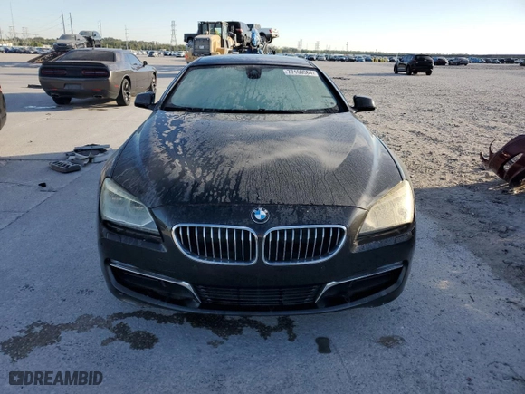 2013 BMW 6 Series 640i with VIN WBA6A0C50DDZ04330, listed as a Copart auction lot 77169384 with 141,348 mi miles and Salvage Title. Bid and sale history available at carsss.com. Image 5.