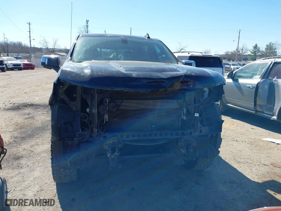2019 Chevrolet Silverado 1500 LTZ with VIN 1GCUYGEL9KZ151472, listed as a IAAI auction lot 41651797 with 158,868 mi miles. Bid and sale history available at carsss.com. Image 12.