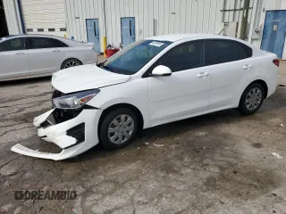 2023 Kia Rio S z VIN 3KPA24AD9PE530525, wystawiony jako Copart lot #44759945 z przebiegiem 37 440 mil mil oraz Szkody całkowita. Historia ofert i sprzedaży dostępna na DreamBid. Obrazek 1.