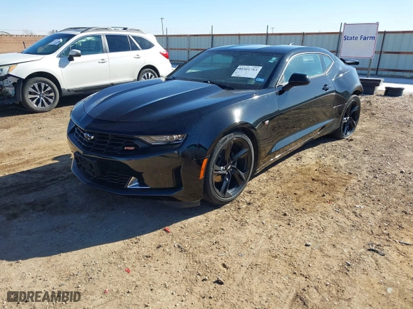 2019 Chevrolet Camaro 1LT with VIN 1G1FB1RS5K0124128, listed as a IAAI auction lot 41391783 with 54,261 mi miles. Bid and sale history available at carsss.com. Image 2.