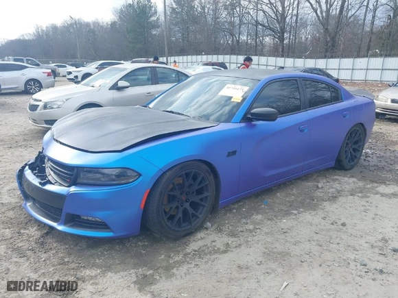 2018 Dodge Charger R/T with VIN 2C3CDXCT6JH260954, listed as a IAAI auction lot 41716171 with 1 mi miles. Bid and sale history available at carsss.com. Image 2.