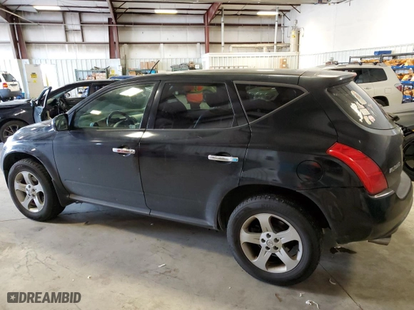 2004 Nissan Murano SL with VIN JN8AZ08W34W328829, listed as a Copart auction lot 42036235 with 141,268 mi miles and Salvage Title. Bid and sale history available at carsss.com. Image 2.