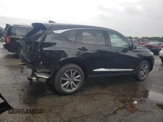 2023 Acura RDX Technology with VIN 5J8TC1H54PL009787, listed as a Copart auction lot 56643025 with 13,003 mi miles and Salvage title. Bid and sale history available at DreamBid. Image 3.