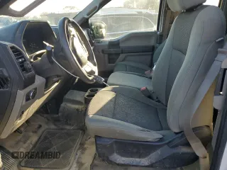 2018 Ford F-150 XL with VIN 1FTEX1CBXJFA58281, listed as a Copart auction lot 81136074 with 114,007 mi miles and Salvage title. Bid and sale history available at DreamBid. Image 7.