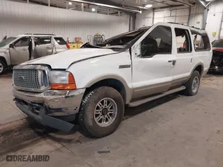 2000 Ford Excursion Limited with VIN 1FMSU43F5YED20090, listed as a IAAI auction lot 41152653 with NaN miles. Bid and sale history available at carsss.com. Image 17.