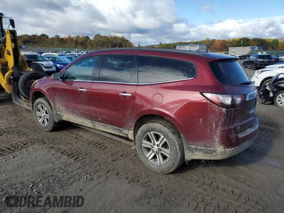 2016 Chevrolet Traverse LT with VIN 1GNKVGKD1GJ101708, listed as a Copart auction lot 76023524 with 170,357 mi miles and Salvage Title. Bid and sale history available at DreamBid. Image 2.