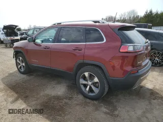 2020 Jeep Cherokee Limited with VIN 1C4PJMDX9LD568898, listed as a Copart auction lot 53698315 with 222,281 mi miles and Clean Title. Bid and sale history available at carsss.com. Image 2.