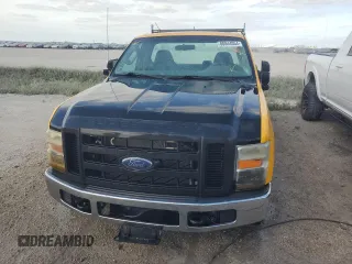 2009 Ford F-250 XL with VIN 1FTNF20589EB05848, listed as a Copart auction lot 80844054 with 120,535 mi miles and Salvage title. Bid and sale history available at DreamBid. Image 5.