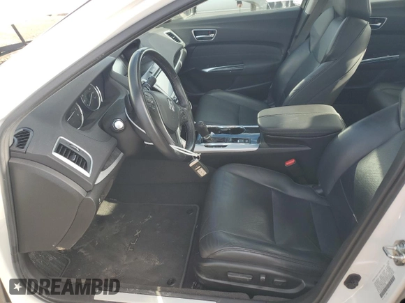 2020 Acura TLX w/Technology Pkg with VIN 19UUB1F59LA017528, listed as a Copart auction lot 87078414 with 25,003 mi miles and Salvage Title. Bid and sale history available at carsss.com. Image 7.