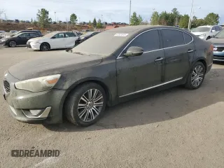 2015 Kia Cadenza Premium with VIN KNALN4D75F5173888, listed as a Copart auction lot 47321575 with Not Provided miles and Clean Title. Bid and sale history available at carsss.com. Image 1.