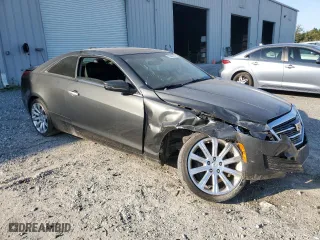 2015 Cadillac ATS Coupe Standard AWD with VIN 1G6AG1RX6F0123027, listed as a Copart auction lot 75849154 with 40,857 mi miles and Salvage Title. Bid and sale history available at carsss.com. Image 4.