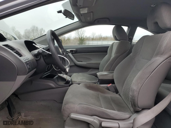 2010 Honda Civic Cpe LX with VIN 2HGFG1B62AH538310, listed as a Copart auction lot 51435645 with 183,112 mi miles and Salvage Title. Bid and sale history available at carsss.com. Image 7.