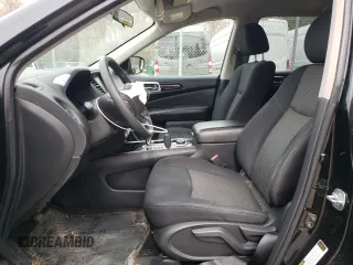 2018 Nissan Pathfinder S z VIN 5N1DR2MM6JC670681, wystawiony jako Copart lot #51574205 z przebiegiem 84 044 mil mil oraz Szkoda całkowita • Salvage title. Historia ofert i sprzedaży dostępna na DreamBid. Obrazek 7.
