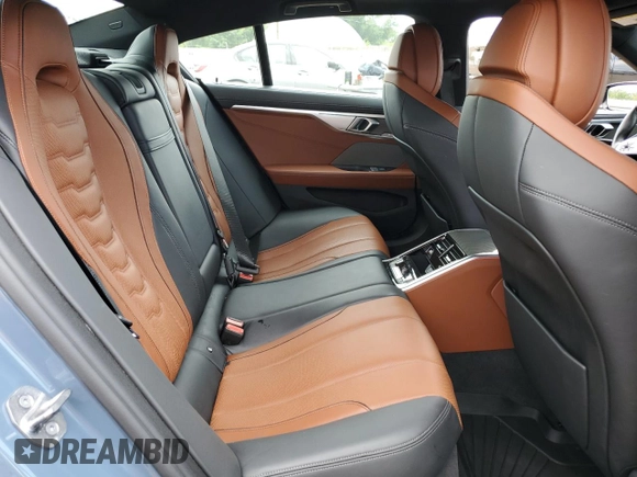 2022 BMW 8 Series 840i with VIN WBAGV4C07NCJ71205, listed as a Copart auction lot 62498374 with 9,531 mi miles and Salvage title. Bid and sale history available at DreamBid. Image 10.
