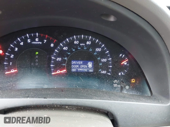 2010 Toyota Camry with VIN 4T1BF3EK8AU044840, listed as a IAAI auction lot 42026128 with 177,114 mi miles and . Bid and sale history available at DreamBid. Image 7.