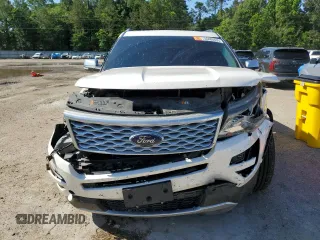 2017 Ford Explorer Platinum с VIN 1FM5K8HT6HGB87448, выставлен на аукционе Copart как лот 55605635 с пробегом 136 626 миль миль и Списание • Salvage title. История ставок и продаж доступна на DreamBid. Изображение 5.