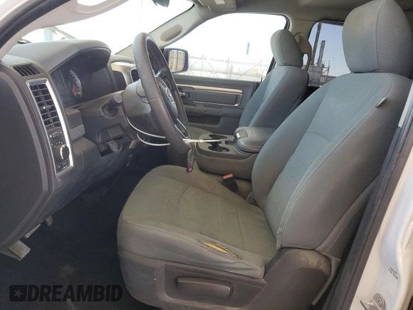 2018 Ram 1500 Big Horn with VIN 1C6RR7GG8JS127875, listed as a Copart auction lot 54442355 with 94,267 mi miles and Salvage title. Bid and sale history available at DreamBid. Image 7.