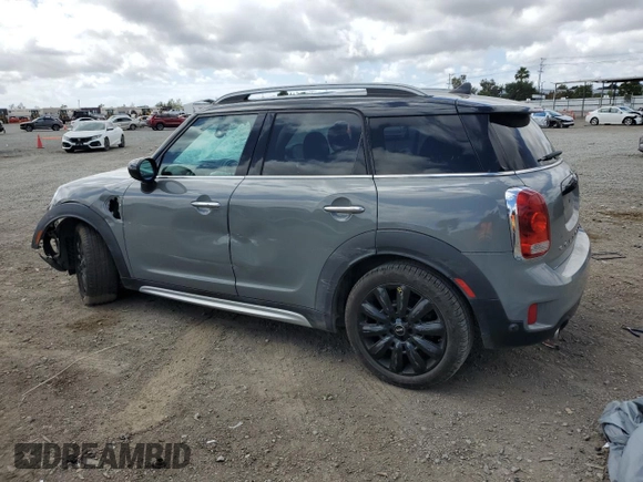 2020 MINI Countryman Cooper S with VIN WMZYW7C03L3L01905, listed as a Copart auction lot 57001705 with 118,244 mi miles and Salvage title. Bid and sale history available at DreamBid. Image 2.