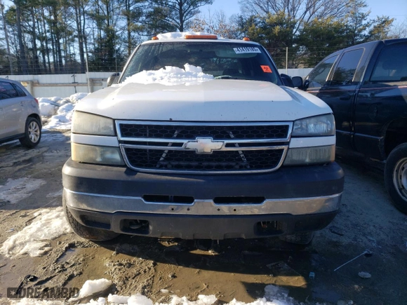 2007 Chevrolet Silverado 2500HD Classic LT3 with VIN 1GCHK23D77F128766, listed as a Copart auction lot 41419185 with 0 mi miles and Salvage Title. Bid and sale history available at carsss.com. Image 5.