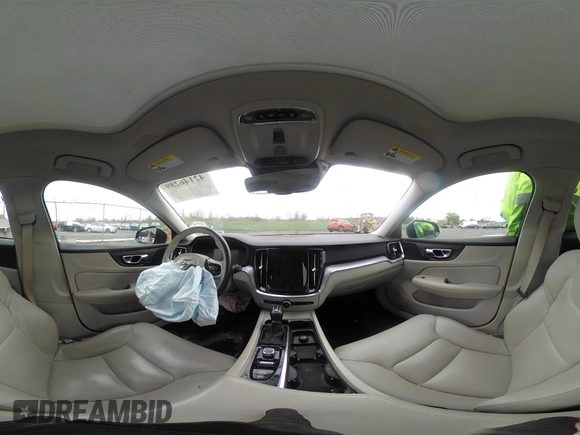 2019 Volvo S60 Momentum with VIN 7JRA22TK5KG018383, listed as a IAAI auction lot 42146289 with 111,227 mi miles. Bid and sale history available at carsss.com. Image 18.