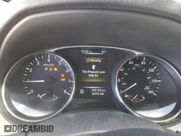 2016 Nissan Rogue SV with VIN KNMAT2MT7GP662915, listed as a Copart auction lot 51901305 with 169,129 mi miles and Salvage Title. Bid and sale history available at DreamBid. Image 9.