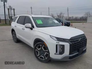 2023 Hyundai Palisade Limited z VIN KM8R54GE6PU581133, wystawiony jako IAAI lot #41588035 z przebiegiem 41 577 mil mil oraz . Historia ofert i sprzedaży dostępna na DreamBid. Obrazek 1.
