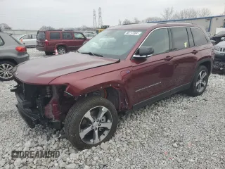 2023 Jeep Grand Cherokee 30th Anniversary with VIN 1C4RJYB6XP8867860, listed as a Copart auction lot 80717384 with 8,044 mi miles and Salvage title. Bid and sale history available at DreamBid. Image 1.