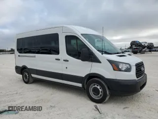 2019 Ford Transit Passenger XL with VIN 1FBAX2CM8KKB47530, listed as a Copart auction lot 77246724 with 3,276 mi miles and Non Repairable. Bid and sale history available at carsss.com. Image 4.