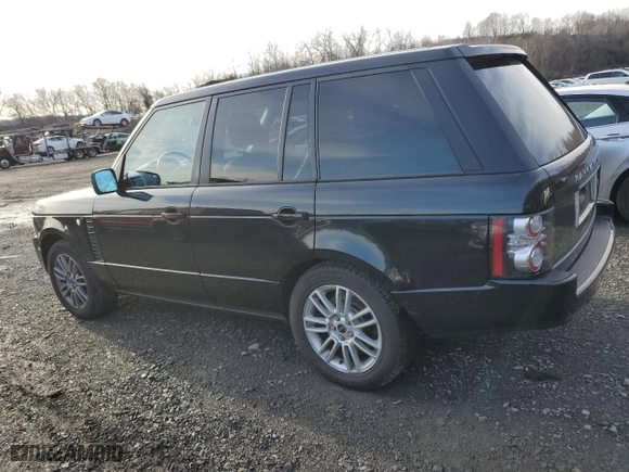 2012 Land Rover Range Rover HSE with VIN SALME1D41CA380382, listed as a Copart auction lot 50295555 with 97,949 mi miles and Clean Title. Bid and sale history available at carsss.com. Image 2.