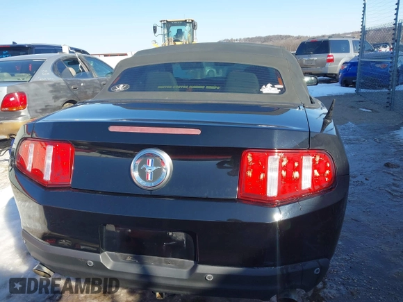 2012 Ford Mustang V6 with VIN 1ZVBP8EM6C5269767, listed as a IAAI auction lot 41609598 with 157,673 mi miles and . Bid and sale history available at DreamBid. Image 17.