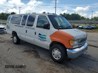 1999 Ford Econoline Passenger XL with VIN 1FBSS31L3XHA02788, listed as a Copart auction lot 65034624 with 109,401 mi miles and Non Repairable. Bid and sale history available at DreamBid. Image 4.