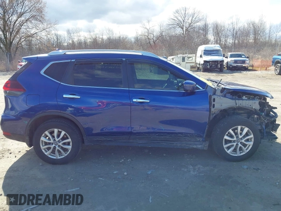 2018 Nissan Rogue SV with VIN KNMAT2MV7JP605154, listed as a IAAI auction lot 42046756 with 90,572 mi miles. Bid and sale history available at carsss.com. Image 13.