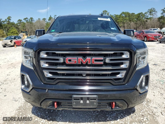 2019 GMC Sierra 1500 AT4 with VIN 3GTP9EELXKG193986, listed as a Copart auction lot 47595525 with 49,145 mi miles and Salvage Title. Bid and sale history available at carsss.com. Image 5.