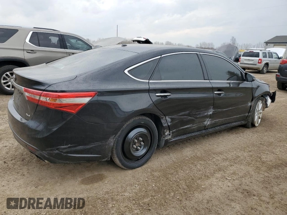 2013 Toyota Avalon XLE with VIN 4T1BK1EB4DU059369, listed as a Copart auction lot 53482475 with 134,577 mi miles and Salvage Title. Bid and sale history available at DreamBid. Image 3.