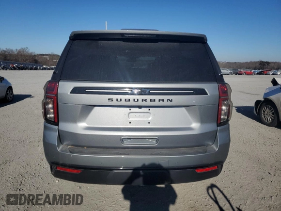2024 Chevrolet Suburban Z71 z VIN 1GNSKDKD1RR161547, wystawiony jako Copart lot #41565545 z przebiegiem 12 607 mil mil oraz Szkoda całkowita • Salvage title. Historia ofert i sprzedaży dostępna na DreamBid. Obrazek 6.