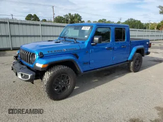 2024 Jeep Gladiator Sport z VIN 1C6HJTAG7RL123052, wystawiony jako Copart lot #79260194 z przebiegiem 2 808 mil mil oraz Szkoda całkowita • Salvage title. Historia ofert i sprzedaży dostępna na DreamBid. Obrazek 1.
