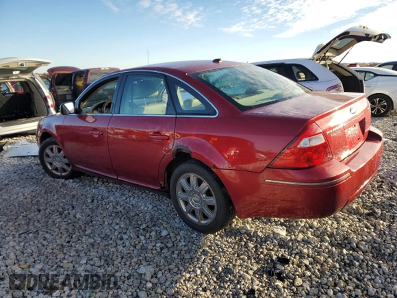 2007 Ford Five Hundred Limited with VIN 1FAHP25197G134993, listed as a Copart auction lot 75748654 with 0 mi miles and Clean Title. Bid and sale history available at carsss.com. Image 2.