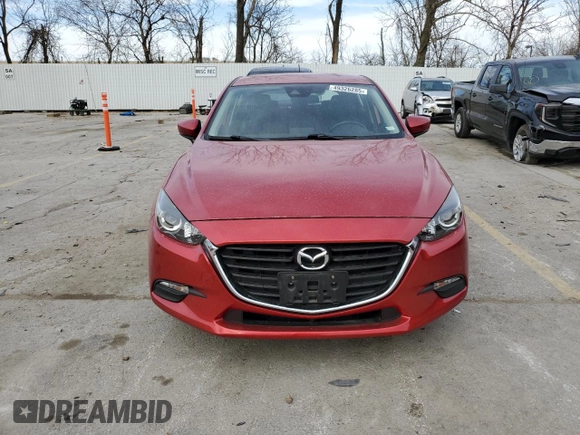 2017 Mazda 3 Touring with VIN 3MZBN1L73HM153762, listed as a Copart auction lot 49326285 with 62,438 mi miles and Salvage Title. Bid and sale history available at carsss.com. Image 5.