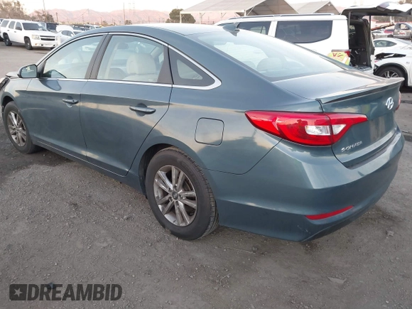 2017 Hyundai Sonata 2.4L with VIN 5NPE24AF4HH578918, listed as a IAAI auction lot 41157248 with 168,690 mi miles and . Bid and sale history available at carsss.com. Image 3.