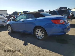 2008 Chrysler Sebring Touring with VIN 1C3LC55R78N207688, listed as a Copart auction lot 83446964 with 108,744 mi miles and Clean Title. Bid and sale history available at carsss.com. Image 2.