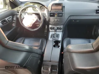 2009 Mercedes-Benz C 63 AMG with VIN WDDGF77X89F245590, listed as a Copart auction lot 75036764 with 243,430 mi miles and Salvage Title. Bid and sale history available at DreamBid. Image 8.
