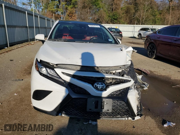 2019 Toyota Camry XSE with VIN 4T1B61HK6KU822666, listed as a Copart auction lot 43604715 with 0 mi miles and Salvage Title. Bid and sale history available at carsss.com. Image 5.