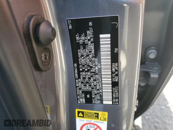 2013 Lexus RX 450h с VIN JTJBC1BA4D2442511, выставлен на аукционе Copart как лот 58862625 с пробегом 210 337 миль миль и Списание • Salvage title. История ставок и продаж доступна на DreamBid. Изображение 13.