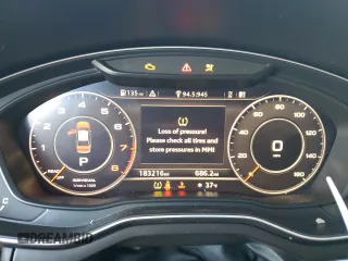 2017 Audi A4 Season of Audi Premium with VIN WAUDNAF41HN056446, listed as a Copart auction lot 87474944 with 183,216 mi miles and Salvage Title. Bid and sale history available at carsss.com. Image 9.
